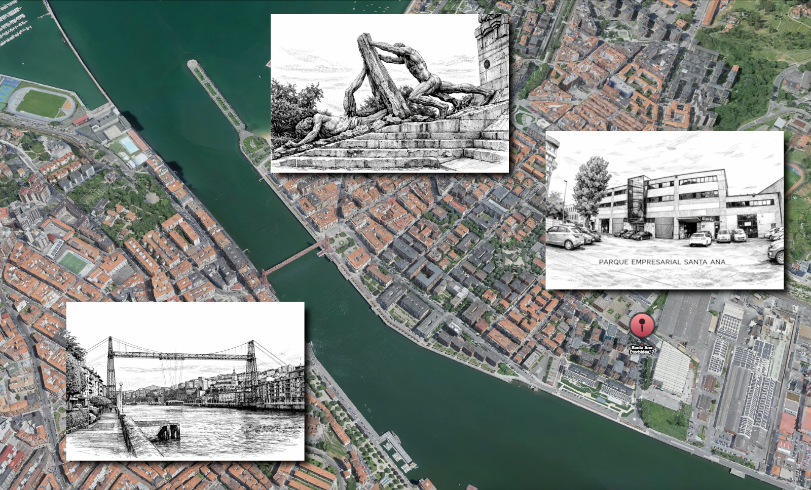 Mapa de localización de NemoSoft Bilbao
